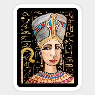 Queen Nefertiti Sticker